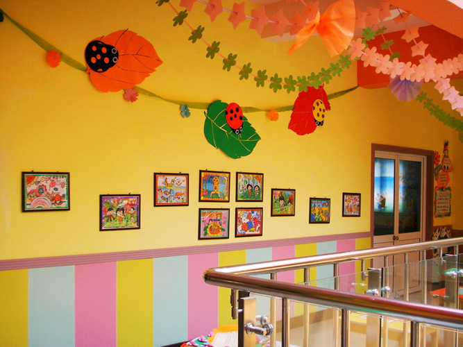 幼兒園色彩與室內環境的配合