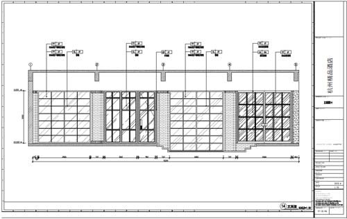 杭州精品酒店室內裝飾工程深化設計一層立面圖14