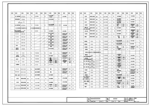 青少年活動中心施工圖深化設計材料表1